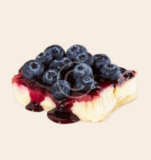 Blueberry mousse